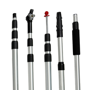 Poteau en métal <span class=keywords><strong>télescopique</strong></span> en aluminium avec verrouillage par torsion Poteau d'extension à 5 sections <span class=keywords><strong>pour</strong></span> le nettoyage des <span class=keywords><strong>vitres</strong></span> - Product Image 6