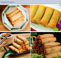 Rouleaux de printemps chinois véganes, sains et hygiéniques, adaptés aux adultes et aux enfants