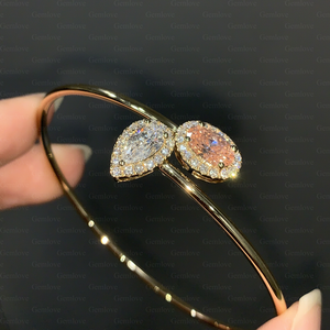 Nueva Pulsera de Tenis con Diamantes Ovalados de 0.99ct - Oro Sólido de 18K (4.25g) Joyería Nupcial Cultivada en Laboratorio con Certificación IGI - Product Image 2