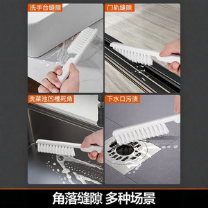 Toilet <b>Brush</b> Wall Mounted <b>Round</b> Durable Easy To Clean White And Black - Product Image 5