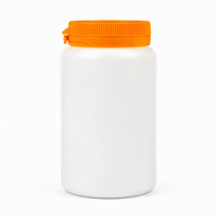 Flacon HDPET de 160 ml avec bouchon inviolable et pulvérisateur à pompe, pour vitamines, suppléments, capsules et comprimés, emballage personnalisé en couleur