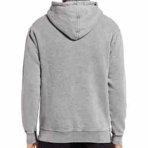 Venta al por mayor precio barato hombres cómodo tela Material de algodón sudaderas con capucha conjunto último diseño de moda hombres Sudadera con capucha - Product Image 2