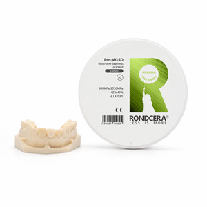 Rondcera Pro-ML 5D, Zirconia Multicapa en Blanco, Degradado de Color Natural para Dientes Cosméticos Estéticos - Product Image 3