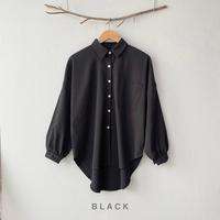 Camisa musulmana con arrugas de seda de hielo, cárdigan con cuello, camisa holgada, camisa drapeada sin planchar para mujer, gran oferta para mujer - Product Image 4