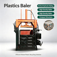 Presse à carton et plastique personnalisée pour bouteilles en plastique de 300 kg, machine de compactage pour le recyclage