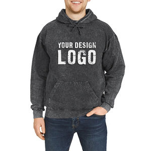 Customized Logo 450g Heavy Washed Oversized <b>Men's</b> <b>Hoodie</b> High Quality Loose Sport Drop Shoulder Plus Size <b>Mens</b> Hoodies - Product Image 1