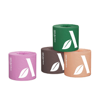 Fabricant de papier hygiénique en pâte de bambou bon marché 3 plis rouleau de papier hygiénique doux pour salle de bain