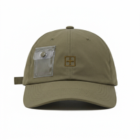 Casquette de baseball vintage personnalisée avec logo, 100% polyester, séchage rapide, respirante, maille ajustable, style sportif