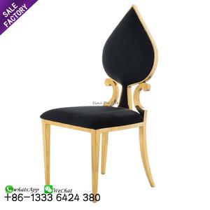 Chaises empilables en acier inoxydable pour la décoration de mariage, de fête et d'événements, meubles d'hôtel, location de banquet, Foshan Sinoperfect - Product Image 3
