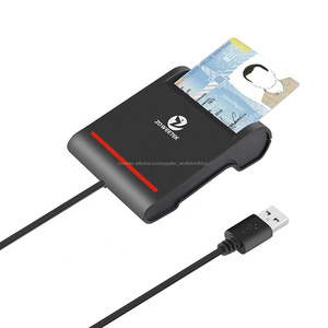 Zoweetek <span class=keywords><strong>EMV</strong></span> USB IC ID Smart <span class=keywords><strong>Card</strong></span> Reader ISO 7816 credit smart <span class=keywords><strong>card</strong></span> reader Writer with SDK ZW12026-2