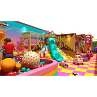 Happy Play Rose Fille Carrousel Bonbons Intérieur Enfants Doux Aire De Jeux Plancher Mousse Aire De Jeu De Haute Qualité