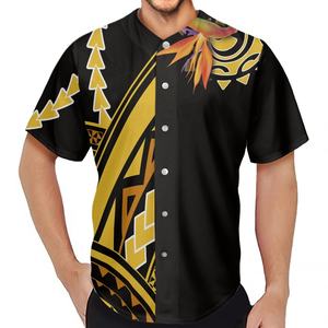 Venta al por mayor de uniformes de béisbol Logotipo de <span class=keywords><strong>TONGA</strong></span> rojo diseño Tribal <span class=keywords><strong>camiseta</strong></span> de béisbol personalizada impresión bajo demanda camisetas de béisbol en blanco - Product Image 1