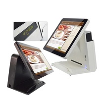 POS-терминал POS1618P ComPOSxb, 15-дюймовый POS-терминал, полный комплект, кассовый аппарат с чековым лотком 80 мм, Linux, гарантия 18 месяцев