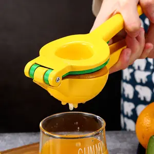 Top Seller Kitchen 2-In-1 Lemon Squeezer Easy To Use Manual Juicer Hand Press Lemon Juicer Lime Squeezer Extracts Juices