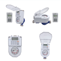 Compteur d'eau intelligent STS Prepayment R100/R160 sans fil LORA/RF/NB-IoT IP68 en laiton/plastique personnalisable avec logiciel de distribution OEM DCU AMI