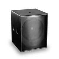 Speaker Profesional DJ PB3 4 Ohm 2x 18 inci, Box Speaker Bass Kuat Sistem Suara Pasif Video Pro Audio Subwoofer 18 Inch