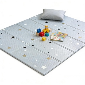 Tapis <span class=keywords><strong>de</strong></span> jeu pliable imperméable pour bébé en mousse XPE, tapis d'éveil pour une activité ludique sécurisée et zone <span class=keywords><strong>de</strong></span> ramper pour enfants - Product Image 3