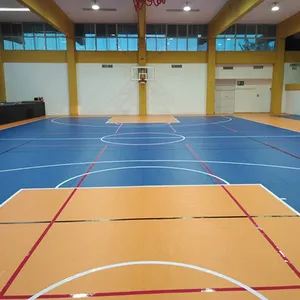 室内篮球场地板排球运动垫运动乙烯基地板