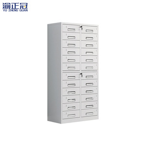 Yu Zheng Guan Steel Drawer Cabinet 8 Layers With Lock Office <b>File</b> <b>Storage</b> Cabinet - Product Image 1