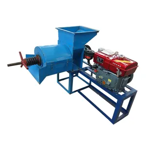1-2t/h palm oil mill processing line palm oil press with sterilizer thresher digester pressing filter