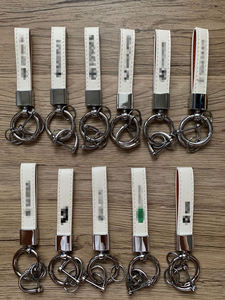 Wholesale Metal Leather Auto Branded Car <strong>Keychains</strong> - Product Image 4