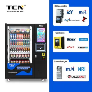 TCN Dondurulmus Gida Otomat Vendor Machine Freezer Frozen Yogurt Vending Machine