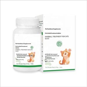 Tabletas Masticables para Eliminar Bolas <span class=keywords><strong>de</strong></span> Pelo <span class=keywords><strong>de</strong></span> Mascotas, Fórmula <span class=keywords><strong>de</strong></span> Psyllium y Cebada, Absorción Rápida y Segura, para Perros y Gatos - Product Image 2