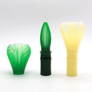 Venta al por mayor suave al tacto mano Matcha batidor Estick resina té verde en polvo Chasen silicona mezclador polipropileno para café y juegos de té - Product Image 2