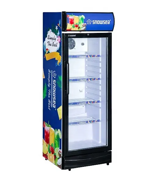 Pepsi Réfrigérateur avec Porte En Verre pour les Boissons D'affichage et Affichage réfrigérateur Commercial Supermarché Affichage