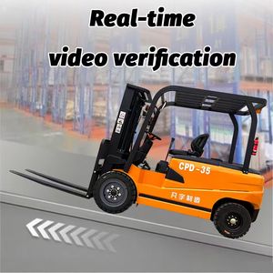 Xe nâng điện điều khiển từ xa, 4 bánh dẫn động, cần nâng hai tầng, sử dụng ắc quy axit chì 72V, chiều cao nâng 3m 5m 6m 7m - Product Image 5