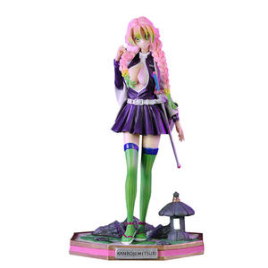 Figura de Anime Kimetsu No Yaiba, <span class=keywords><strong>Demon</strong></span> <span class=keywords><strong>Slayer</strong></span>, Kanroji Mitsuri, Pilar del Amor, Postura de Pie, Cazador de Demonios, Figura de Colección - Product Image 1