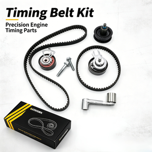 Kit Cinghia di Distribuzione ad Alta Resistenza 036109119AG per Volkswagen <span class=keywords><strong>Polo</strong></span> 9N Mk5 <span class=keywords><strong>1.4</strong></span> <span class=keywords><strong>16V</strong></span> CGGB BBY BKY, Ricambi Motore - Product Image 1
