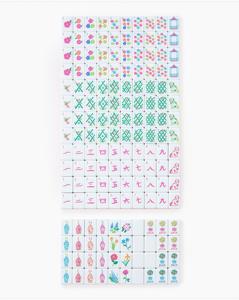 Tuiles de Mahjong de Luxe en Cristal Américain Personnalisées, Durables et Résistantes à l'Eau, Cadeau Idéal pour Singapour, le <span class=keywords><strong>Japon</strong></span> et la Malaisie - Product Image 3