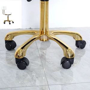 Adjustable White Master <b>Chair</b> for Salon Modern Home Furniture Beauty Rolling Hairdressing Stool with Wheels for Living Room - Product Image 3