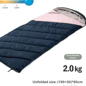 <span class=keywords><strong>Saco</strong></span> <span class=keywords><strong>de</strong></span> <span class=keywords><strong>Dormir</strong></span> para Acampar para Adultos, para Viajes al Aire Libre, para 2 Personas, con Forro Interior Encajable en Forma <span class=keywords><strong>de</strong></span> Sobre, para Turismo y Rescate, 2 kg, 2,5 kg - Product Image 3