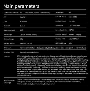 Eraysun-Reloj inteligente deportivo Android para hombre y <span class=keywords><strong>mujer</strong></span>, reloj inteligente con monitor de ritmo cardíaco para dormir, a la moda - Product Image 6