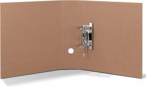 Classeur à levier 2 anneaux en kraft recyclé, personnalisable, écologique, multifonctionnel, avec couverture en PP/PVC/papier et impression sur mesure - Product Image 3
