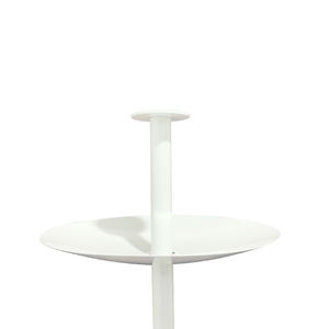 Mangeoires d'oiseaux JH-Mech pour l'extérieur Support de mangeoire à oiseaux en métal à plaque amovible résistant aux intempéries et réglable en hauteur - Product Image 2