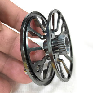 Ultralichte Zoetwater Kleine Garnalen Ijsvissen Draaiende Haspel Voor Jigging En Vliegvissen In Meren & Rivieren - Product Image 6