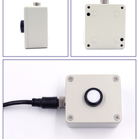 Capteur de luminosité, de rayonnement solaire, de PAR et d'UV Ecosentec, transmetteur multi-paramètres lumineux 4 en 1 pour station météo de serre