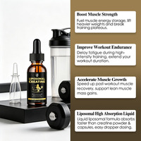 Creatine Drops Konsentrat Creatine Hydrochloride Mempercepat Pemulihan Otot Halal Formula Khusus Produsen Grosir