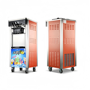 Machine à crème glacée automatique professionnelle pour usage commercial, 3 saveurs, pour restaurants de restauration rapide et salons de thé - Product Image 5