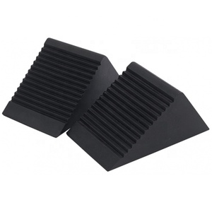 Cales <span class=keywords><strong>de</strong></span> <span class=keywords><strong>roue</strong></span> en caoutchouc avec cordes <span class=keywords><strong>de</strong></span> connexion, antidérapantes, pour la sécurité du stationnement des remorques, camping-cars, voitures et camions - Product Image 3