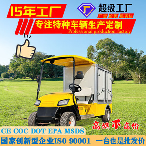 Carrito de Golf Eléctrico Qilu Fengde, 48V, 2WD, Capacidad de Carga de 300-400 kg, Vehículo Utilitario de Dos Plazas - Product Image 2