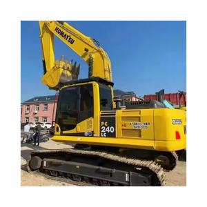 Komatsu d'occasion Japon Excavatrice remise à neuf PC240LC 24000kg Heures de travail réduites Moteur à noyau durable et efficace Boîte de vitesses pour moteur PLC - Product Image 1