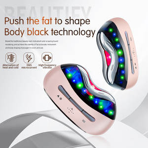 High Frequency Skin Care Facial Sculpt Tool V <b>Face</b> Lift Photon Hot Cold Neck <b>Face</b> Beauty Device Microcurrent Facial Massager - Product Image 3