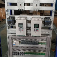 Panneau de commande VFD avec PLC et écran tactile HMI, armoire de commande de variateur de fréquence intelligent avec communication Modbus RTU