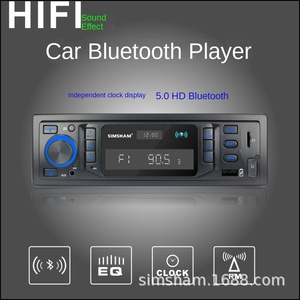 12V/24V xe tải và đài phát thanh xe hơi với cho <span class=keywords><strong>Bluetooth</strong></span> MP3 & <span class=keywords><strong>CD</strong></span> <span class=keywords><strong>Player</strong></span> USB Cổng điều khiển bằng giọng nói đồng hồ hiển thị-1 năm bảo hành - Product Image 4