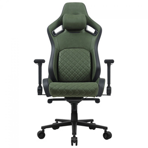 Silla de Juego Ergonómica de Diseño <span class=keywords><strong>Cougar</strong></span> con Respaldo Alto Ajustable, Silla de Oficina Reclinable Económica con Reposapiés - Product Image 2