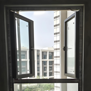 Finestra a Battente in <span class=keywords><strong>PVC</strong></span> di Alta Qualità Yuantai, Stile Moderno, Insonorizzata, con Rete in Acciaio Inox, Telaio in <span class=keywords><strong>PVC</strong></span> per Casa - Product Image 3